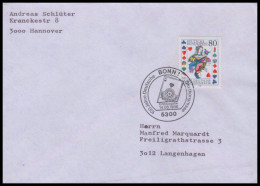 Bund 1986, Mi. 1293 FDC - Briefe U. Dokumente