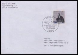 Bund 1985, Mi. 1263 FDC - Briefe U. Dokumente