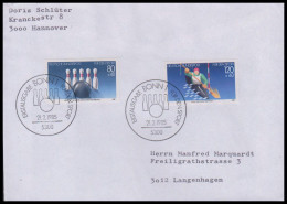 Bund 1985, Mi. 1238-39 FDC - Briefe U. Dokumente