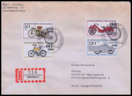 Bund 1983, Mi. 1168-71 FDC - Briefe U. Dokumente