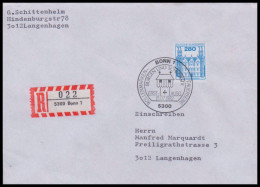 Bund 1982, Mi. 1142  FDC - Briefe U. Dokumente