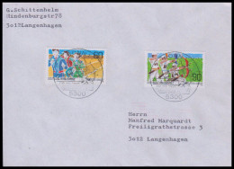 Bund 1982, Mi. 1127-28 FDC - Briefe U. Dokumente