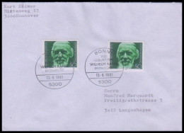 Bund 1981, Mi. 1104 FDC - Covers & Documents