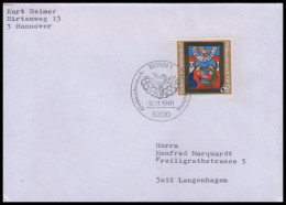 Bund 1981, Mi. 1113 FDC - Lettres & Documents