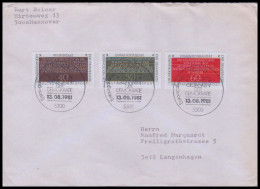 Bund 1981, Mi. 1105-07 FDC - Lettres & Documents