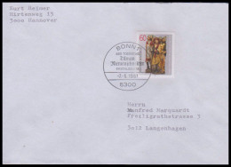 Bund 1981, Mi. 1099 FDC - Briefe U. Dokumente