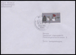 Bund 1981, Mi. 1084 FDC - Covers & Documents