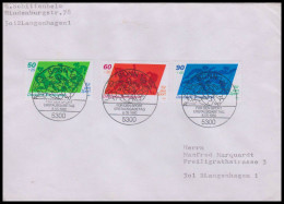 Bund 1980, Mi. 1046-48 FDC - Storia Postale