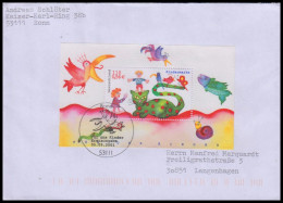 Bund 2001, Mi. Bl. 55 FDC - Cartas & Documentos