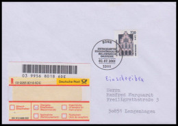 Bund 2001, Mi. 2197 FDC - Brieven En Documenten