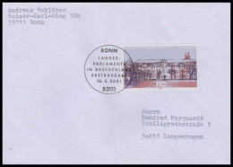 Bund 2001, Mi. 2184 FDC - Lettres & Documents