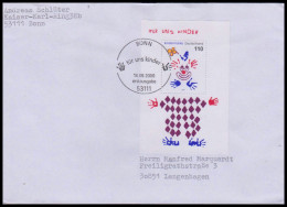 Bund 2000, Mi. Bl. 53 FDC - Cartas & Documentos