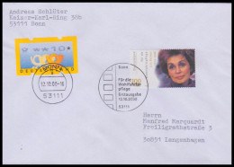 Bund 2000, Mi. 2143-47 FDC - Briefe U. Dokumente