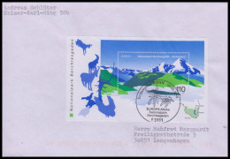 Bund 1999, Mi. Bl. 47 FDC - Lettres & Documents