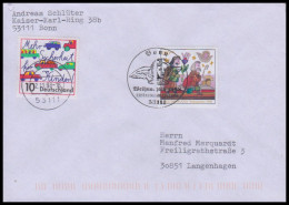 Bund 1998, Mi. 2023-24 FDC - Briefe U. Dokumente