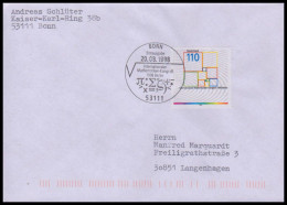 Bund 1998, Mi. 2005 FDC - Lettres & Documents