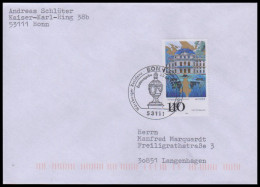 Bund 1998, Mi. 2007-08 FDC - Storia Postale