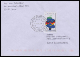 Bund 1998, Mi. 1985 FDC - Briefe U. Dokumente