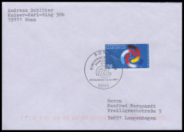 Bund 1997, Mi. 1957 FDC - Briefe U. Dokumente