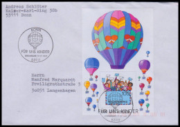 Bund 1997, Mi. Bl. 40 FDC - Brieven En Documenten