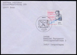 Bund 1996, Mi. 1893 FDC - Lettres & Documents