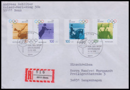 Bund 1996, Mi. 1861-64 FDC - Cartas & Documentos