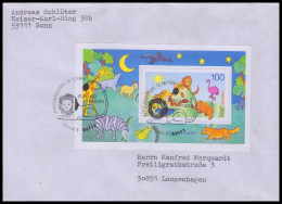 Bund 1995, Mi. Bl. 34 FDC - Brieven En Documenten