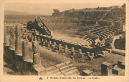 Algeria Timgad Ruines Romaines Le Theatre - Autres & Non Classés