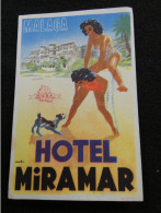 étiquette Hôtel Bagage - Hôtel  Miramar Malaga    STEPétiq1 - Hotel Labels