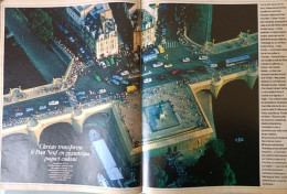 Paris Match 1985, Pont Neuf Enveloppé Par Christo (vu D'avion)  - Avenue Foch Arc De Triomphe, Défilé Mannequins - Informaciones Generales