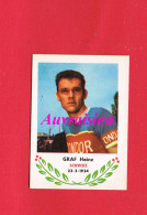 Sports  Cyclisme Format 5 Cm X 7 Cm... Suisse Schweiz Heinz GRAF ( Avec Un Petit Historique ) - Wielrennen