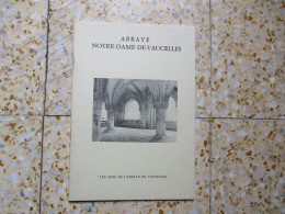 Livret Abbaye De Vaucelles (59) - History