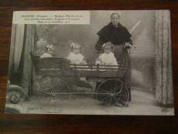 C.P.A. - Hanvec (29) - Madame Mahric & Ses Trois Jumelles - 1910 - SUP (HX 35) - Other & Unclassified