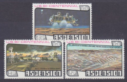 1976 Ascension 215-217 Viking 1 Landing On Mars 4,00 € - Europa