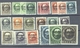 Allemagne  -  Bavière  :  Mi  116-33  (o)             ,    N2 - Used