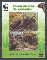 Peru 2004 Mi Block 27 MNH - WWF GIANT OTTER - Ongebruikt