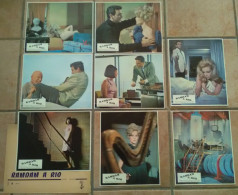 8 PHOTO FILM RAMDAM A RIO MIKE CONNORS Henry LEVIN 1966 TBE CINEMA LOBBY CARDS - Photographs