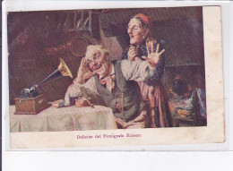 PUBLICITE : Delicias Del Fonografo Edison (National Phonograph Company) - Phonographe - état - Advertising