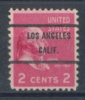 USA - Timbre Préoblitéré - Los Angeles Calif - Precancels