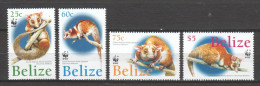 Belize 2004 Mi 1285-1288 MNH WWF - POSSUM (7,50) - Neufs