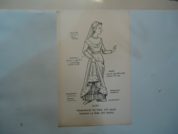 COSTUMES WOMENS  POSTCARDS  KLEDERDRACHT DE RODE - Costumes