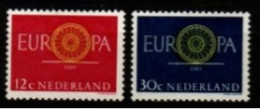 PAYS - BAS      -     EUROPA   -   1960 .    Y&T N° 726 / 727  ** - 1960