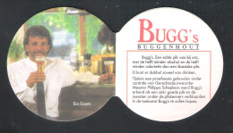 BIERVILTJE - SOUS-BOCK - BIERDECKEL :  BUGG'S  -  BUGGENHOUT  (B 744) - Portavasos