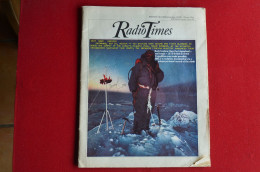 Signed Doug Scott Radio Times 1975 Everest South West Face Himalaya Mountaineering Escalade - Sportief