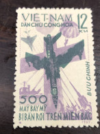 VIET  NAM North STAMPS-435(1965 500th Us Aircraft Brought Down Over North Vietnam)1 Pcs Stamps Good Quality - Vietnam