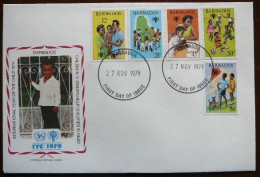 International Year Of The Child    Barbados      FDC    Mi  489-93    Yv  495-99        1979 - ONU