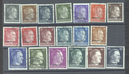 Allemagne  -  Ostland  -:  Mi  1-20  (o)  Sauf 19 - Bezetting 1938-45