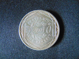 Pièce De 10 Euros En Argent, 2009, La Semeuse En Marche - France