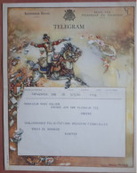 LUXURY  TELEGRAM RTT B 13 (V) BELGIUM 1961  > ANTWERPEN - Telegrammen