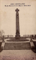 MORVILLARS  ( HAUT RHIN )   VU DU MONUMENT DE LA GUERRE 1914 _ 1918 - Autres & Non Classés